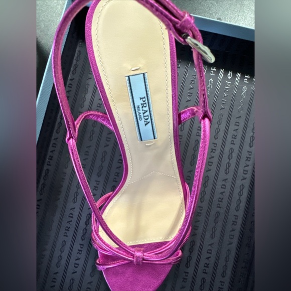 Women’s Prada Slingback Sandals 6.5 US - Picture 10 of 14